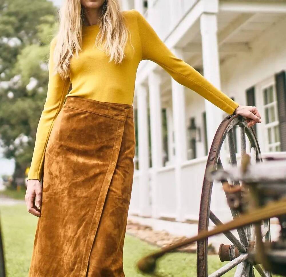 NEW HUNTER BELL callie sweater in honey